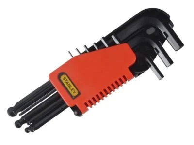 Stanley Ball End Hexagon Key Set, 9 Piece 1.5-10mm STA069256 - Image 1 of 3