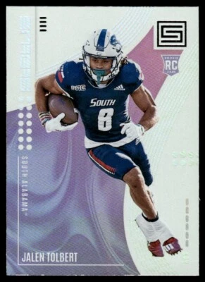 2022 Panini Chronicles Draft Picks Status Jalen Tolbert South Alabama JAguars - Image 1 of 2