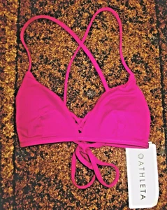 TOP DE BIKINI ATLETA TIE BACK TRIÁNGULO JUNIOR ¡NUEVO CON ETIQUETAS! DOBLE EXTRA PEQUEÑO - Imagen 1 de 2