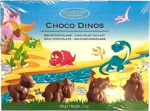 Excelsium Novelty Milk Chocolate Dinosaurs 100g - Picture 1 of 1