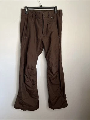 COLUMBIA Women's S Brown Lined Insulated Omni-Tech Skii Pants EC - Image 1 of 4