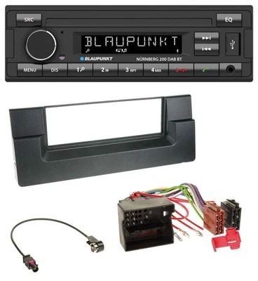 Blaupunkt USB DAB MP3 Bluetooth Autoradio für BMW 5er (E39) X5 (E53) Quadlock - Bild 1 von 4