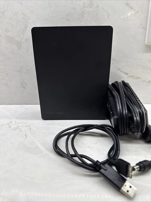 Toshiba 4TB Canvio Desk USB 3.0 Desktop External Hard Drive - DWC240 (Low Hours) - Image 1 of 4