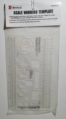 Top Flite  Scale Warbird Template # TOPR2187 - Image 1 of 4