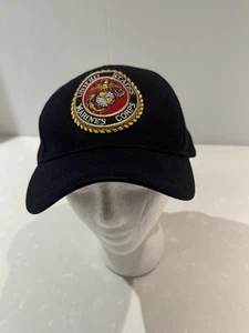 Marines Hat Embroidered  USA Military Adjustable Ball cap Navy Blue. - Picture 1 of 7