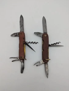 2 Antique Multifunction Knives, BUSH, Military? Switzerland? - Picture 1 of 24