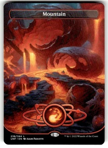 Mountain (238) (Borderless) Unfinity Regular MTG - Bild 1 von 2