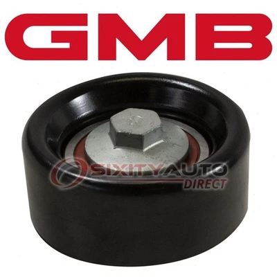 GMB Drive Belt Idler Pulley for 1998-2001 BMW 740i 4.4L V8 - Engine Bearing jc Foto 1 de 4
