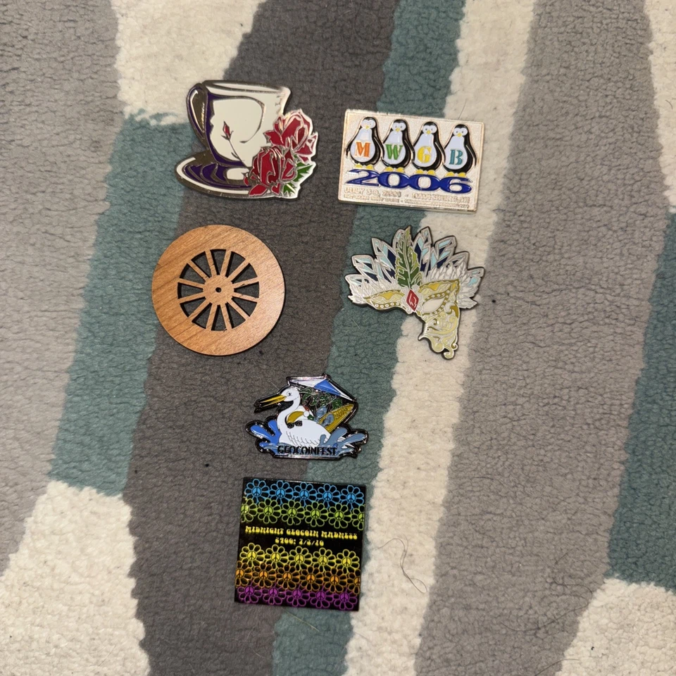 Lot Of Event Geocaching Coins TRACKABLES - Image 1 of 1