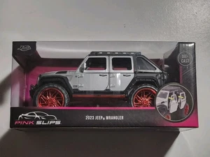 2025 Jada Pink Slips *CHASE 2023 Jeep Wrangler *Diecast 1:24 scale VHTF Pink Rim - Picture 1 of 4