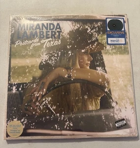 Miranda Lambert Postcards From Texas 2LP Sea Blue Vinyl Brand New Sealed - Picture 1 of 5