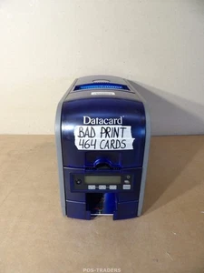 Datacard SD260 Color ID Card Printer PX10 LAN - 464 Karten - Bad Print / OHNE NETZTEIL - Bild 1 von 10
