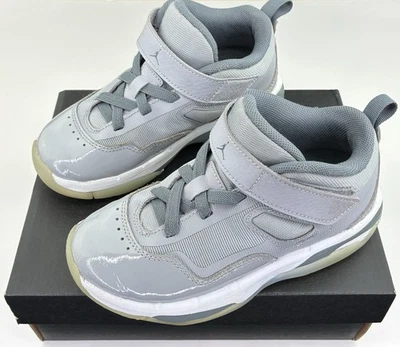 Jordan Stay Loyal 3 Boys Wolf, Cool Grey White (PS) Size 13C Sneakers FB9923-012 - Image 1 of 4
