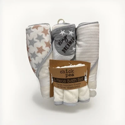 Cutie Pie Baby - Juego de Baño 6 Piezas Chick Pea, Nuevo  Foto 1 de 2