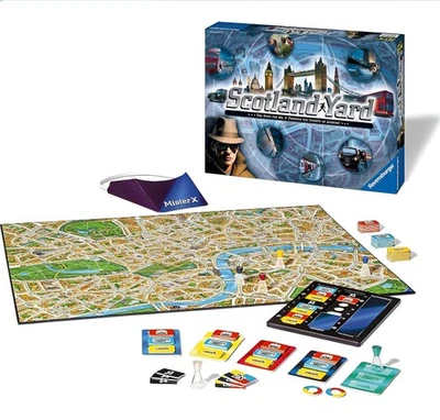 Scotland Yard Strategy Board Games for Families Children & Adults Scotland Yard - Image 1 of 4