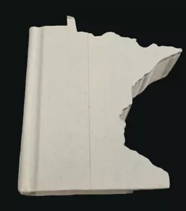 Minnesota geformte Buchkunst Skulptur Souvenir - Bild 1 von 10