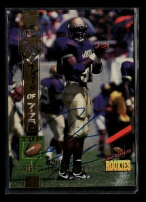 1994 Signature Rookies #54 John Thierry Autographs #/7750 - Image 1 of 2