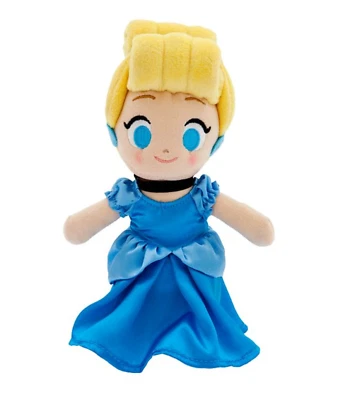 Muñeca de peluche posable Cenicienta nuiMOs parques Disney exclusiva 6" nueva con etiquetas Foto 1 de 3