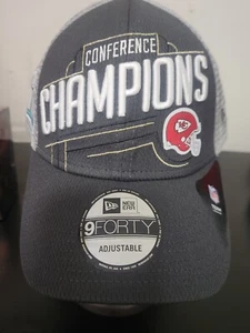 Kansas City Chiefs Conference Champions New Era Cap Hat Snapback Super Bowl LIV - Picture 1 of 5