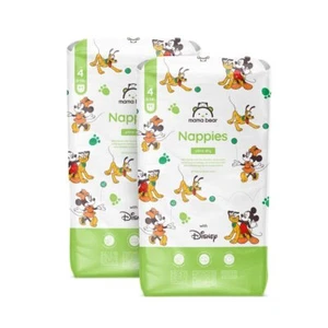 Amazon-Marke Disney Ultra Dry Windeln Größe 4 8-14 kg - MONATSBOX Weiß 168 St... - Bild 1 von 7