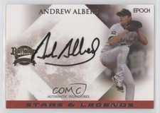 2018 Epoch Orix Buffaloes Stars & Legends /39 Andrew Albers #SG-AAAL Auto
