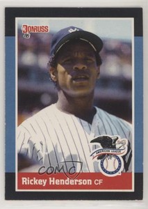 1988 Donruss All-Stars Rickey Henderson #4 HOF