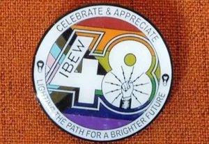 IBEW Local 48 Anstecknadel Neu - Bild 1 von 4