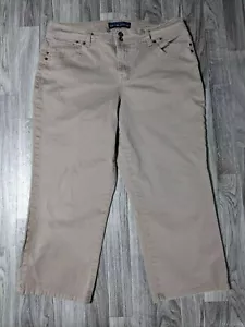 Pantalone denim grigio marrone Bandolinoblu donna taglia 12 - Foto 1 di 12