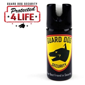 Guard Dog Glow In The Dark 2oz Pepper Spray With UV Dye Police Strength 18% OC - Picture 1 of 6