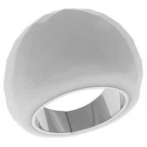 Bague facettée en Acier inoxydable et résine - Taille au choix - Femme - Imagen 1 de 4