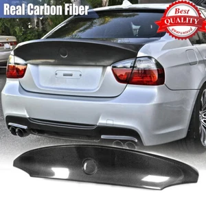 Kohlefaser Heck Kofferraum Spoiler Flügel passend für BMW 3er E90 325i M3 2005-2008 - Bild 1 von 11