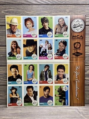 SKG音乐纳什维尔2004年乡村音乐全明星棒球卡  — 第 1/3 张图片