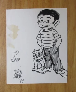 1997 Original **IRWIN HASEN Signed DONDI Sketch/Art! Very Bold & Clean!** - Picture 1 of 2