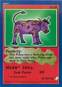 2000 PACIFIC PUKEY-MON - PICK / CHOOSE YOUR CARDS 