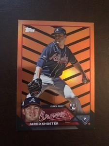 Jared Shuster RC Orange & Black Foil Parallel White Sox 2023 Topps Update #US324