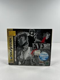 Eve The Lost One SEGA SATURN Japan Imported Video Game Factory Sealed NEW