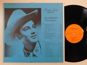 NEAL BURRIS The True Hillibilly Style Of MOUNTAIN LAND LP country vinyl record - Picture 1 of 4