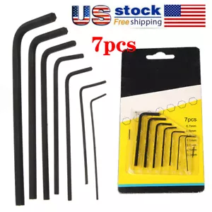 0.7mm-3mm Mini Allen Wrench Set Wrench Lightweight Screwdriver Tool Alloy Steel - Picture 1 of 11