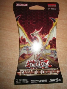 YU-GI-OH! BOOSTER L'ASSAUT DE L'IGNITION SOUS BLISTER FRANCAIS 1ére édition - Picture 1 of 4