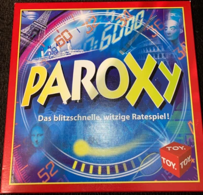 Paroxy Toy Piatnik Das blitzschnelle witzige Ratespiel! OVP neuwertig TOP - Bild 1 von 4