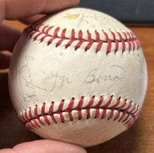 1975 New York Mets Team Autographed Signed Baseball Yogi Berra Torre Seaver - Picture 1 of 7