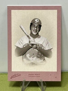Johnny Bench 2005 Donruss Studio Portraits #SP-53 #29/55 ROJOS DE CINCINNATI - Imagen 1 de 2