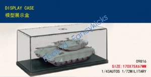 Trumpeter 09816 Transparent DISPLAY CASE 170X75X67mm - Picture 1 of 3