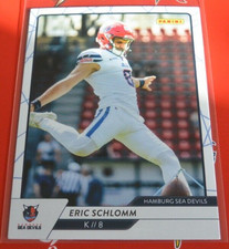 Panini European League of Football 2023 - #BA109 - Sea Devils - Eric Schlomm -