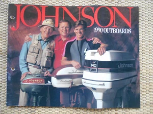 1990 Johnson Outboard Engines Sales Brochure - Full Line - Picture 1 of 3