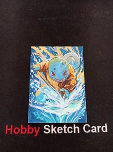 Pokémon Squirtle Sketchkarte Dongman Studio von momo 1/1 - Bild 1 von 2