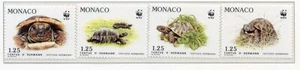 PHOTO CONTRACTUELLE / TIMBRE MONACO NEUF N° 1805/1808 ** FAUNE / TORTUE - Photo 1/1