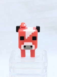 Minecraft Minifigures Netherrack Serie 3 1" Mooshroom Figura Mucca Rossa Mojang - Foto 1 di 4