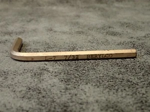 L-7 Berylco Non-Sparking L-Wrench 7/32" Hex (BN66) - Picture 1 of 3