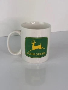 Vintage John Deere Kaffee Tee Tasse Becher weiß grün Lizenzprodukt Gibson 10 oz - Bild 1 von 7